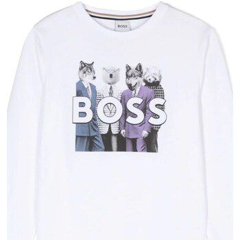 BOSS Camiseta manga larga J51225 para niño