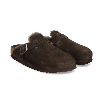 Birkenstock Zuecos Mujer - Marrón Talla 38n