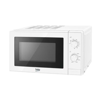 Microondas Libre Instalación - Beko MGC20100W, 700 W, 20 litros, Grill, Blanco