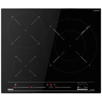 Teka MestrePaeller IZC 63320 MPS BK Placa de Inducción con 3 Zonas 1 Zona XL 60cm