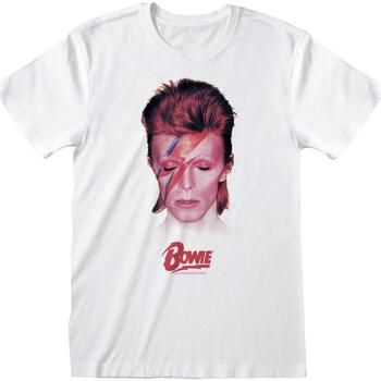 David Bowie Camiseta manga larga Aladdin Sane para mujer