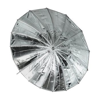 Bresser SM-9 Paraguas Reflector Gigante Plata/Negro 162cm