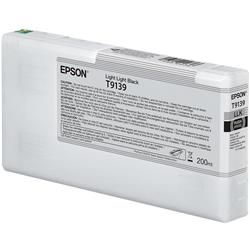 Epson UltraChrome T9139 (200ml) Light Light Black Ink - C13T913900