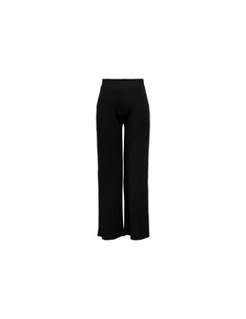 Pantalón only emma wide negro mujer