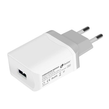 Leotec Cargador Carga Rápida MicroUSB/USB-C 3A