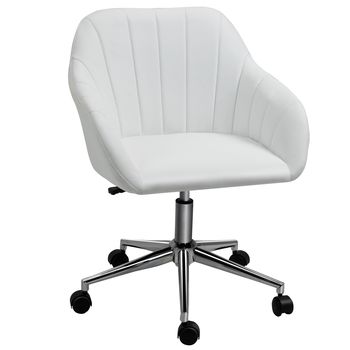 Silla de oficina blanco 60 x 59 x 89 cm