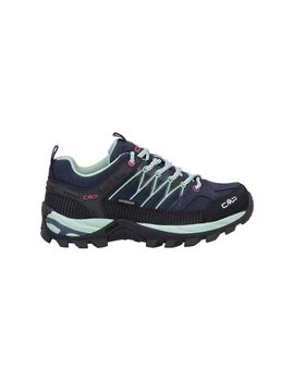 Zapatillas de montaña cmp rigel low trekking shoe wp azul mujer