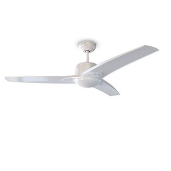 Cecotec EnergySilence Aero 550 Ventilador de Techo con Luz y Mando 60W Blanco