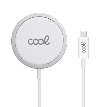 Cool Dock Cargador Inalámbrico Qi 15W Blanco