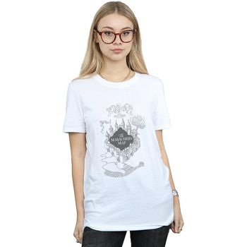 Harry Potter Camiseta manga larga The Marauder's Map para mujer