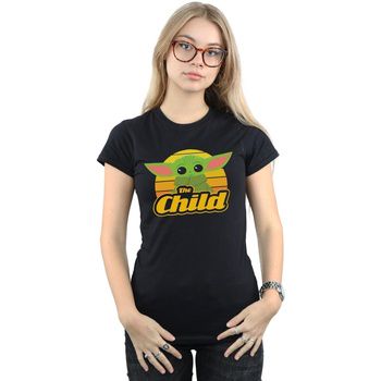 Disney Camiseta manga larga The Mandalorian The Child para mujer