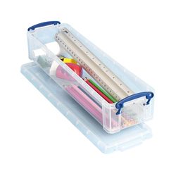 Really Useful Storage Box Plastic Lightweight Robust Stackable - 1.5C