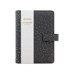 Filofax Confetti Personal Organiser Charcoal 028722