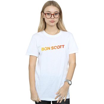 Bon Scott Camiseta manga larga BI43187 para mujer