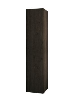 Columna de baño en melamina marrón oscuro