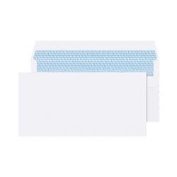 Q-Connect DL Envelopes Wallet Self Seal 90gsm White Pk 1000 - KF3480