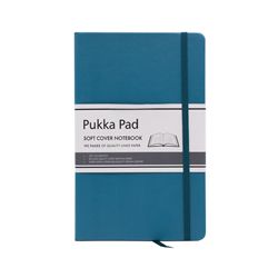 Pukka Pad Signature Soft Cover Notebook A5 215x135mm 192 Pages Teal