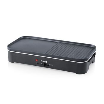 Flama 4840FL Parrilla de Mesa Eléctrica 2200W Negra