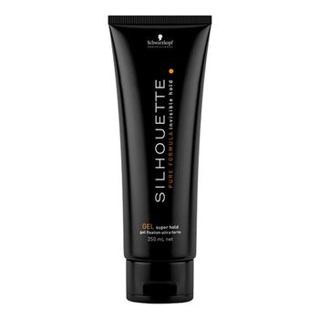 SILHOUETTE Super Hold Gel - 250 ml - Schwarzkopf - Gel de fijación extra-fuerte.