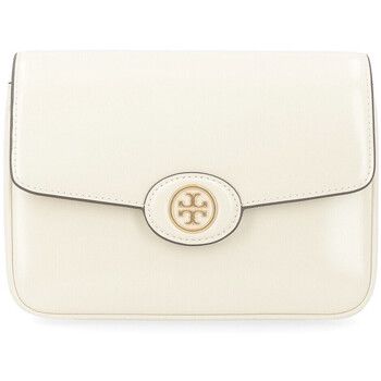 Tory Burch Bolso de mano Bolso Robinson de charol marfil para mujer