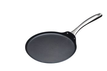 Sartén para panqueques 24cm - inducción - acero al carbono negro