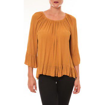 By La Vitrine Blusa Blouse Giulia moutarde para mujer