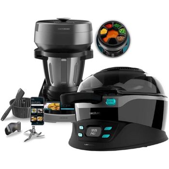 Cecotec Mambo CooKing Victory Robot de Cocina 4.5L + TurboCecofry 4D Healthy Freidora 3L 1350W