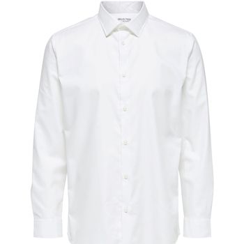 Selected Camisa Ethan Classic Overhemd Wit para mujer