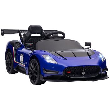 Aiyaplay Coche Eléctrico Para Niños De +3 Años Maserati GT2 Azul