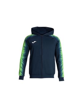 Chaqueta joma elite xi hombre/niño marino verde flúor