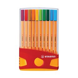 Stabilo Point 88 Fineliner Pen Colorparade Assorted (Pack 20) 8820-03