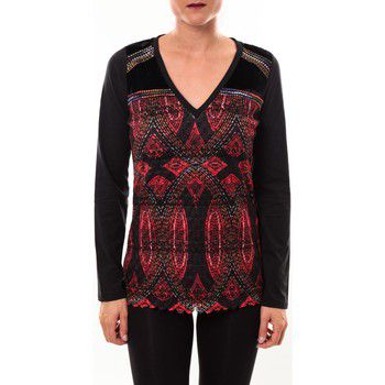 Custo Barcelona Blusa Top Bambi Sweek noir para mujer