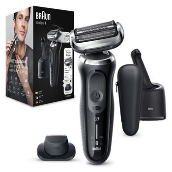 Braun Series 7 71-N7200cc Máquina de Afeitar de Láminas Negra