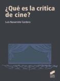 ¿que Es La Critica De Cine?