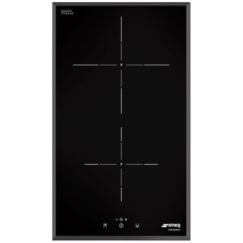 Smeg SI5322B Placa de Inducción 2 Zonas 30cm Negra