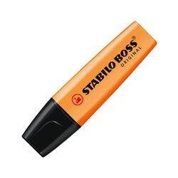 Stabilo Boss Highlighter Pen 2-5mm Tip Orange [Pack 10] - 70/54/10