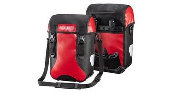 Par de bolsas para bicicleta ortlieb sport packer classic 30l rojo negro