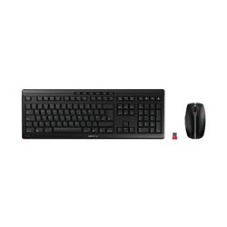 Cherry Stream Desktop Recharge USB Wireless Keyboard and Mouse Black