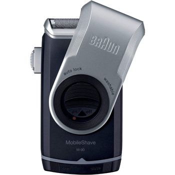 Braun MobileShave PocketGo M90 Afeitadora Eléctrica de Viaje con Recortador