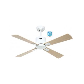 Ventilador De Techo Casafan Eco Neo Iii 103cm 943121w Blanco / Arce O Haya Con Wifi