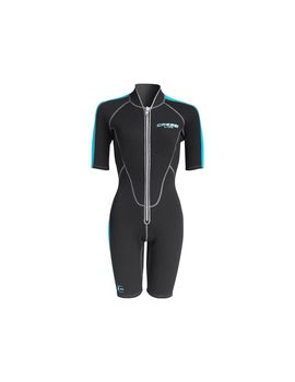 Neopreno monoshort para buceo cressi lido mujer aguamarina 2mm