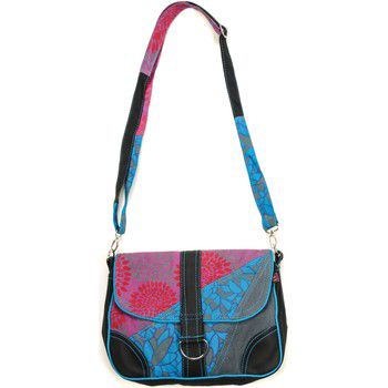 Bamboo's Fashion Bolso Petit Sac Besace Prague GN-144 Bleu/Gris para mujer