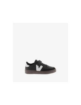 Zapatillas victoria oslo efecto piel mujer negro