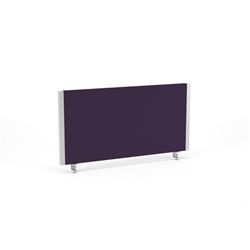 Impulse/Evolve Plus Bench Screen 800 Bespoke Tansy Purple Silver Frame