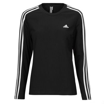 adidas Camiseta manga larga Essentials 3-Stripes Long Sleeve Long-Sleeve Top para mujer