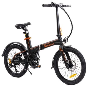 Kukirin V2 Bicicleta Eléctrica, Motor De 250w 36v 7,5ah, Neumáticos De 20 Pulgadas, 40km