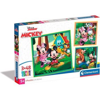 Mickey Puzzle 3x48p Disney