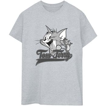 Dessins Animés Camiseta manga larga Greyscale Square para mujer