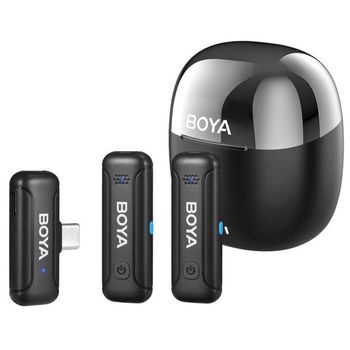 Boya BY-WM3T-U2 Mini Micrófono Inalámbrico 2.4ghz Omnidireccional Android USB-C