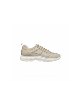 Zapatillas geox spherica c - tess.maglia+sca mujer beige